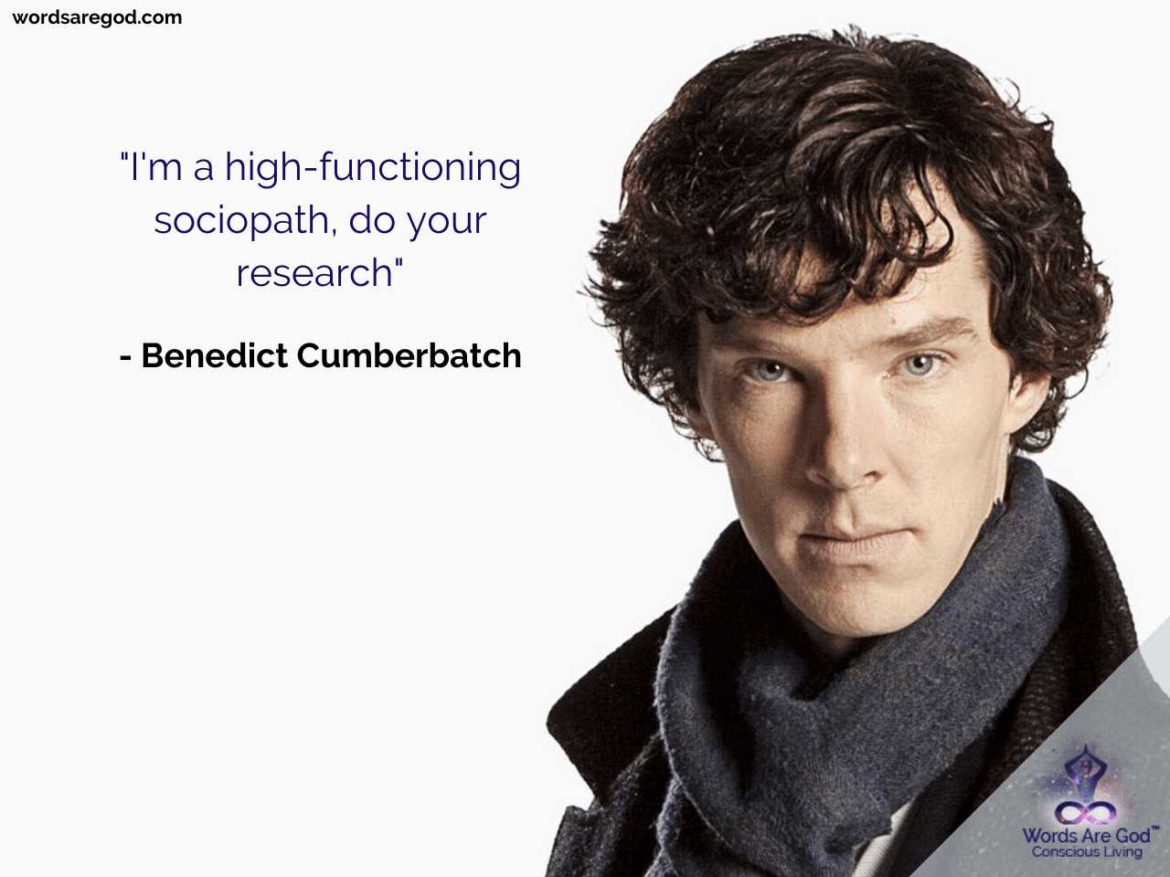 Benedict Cumberbatch Life Quote