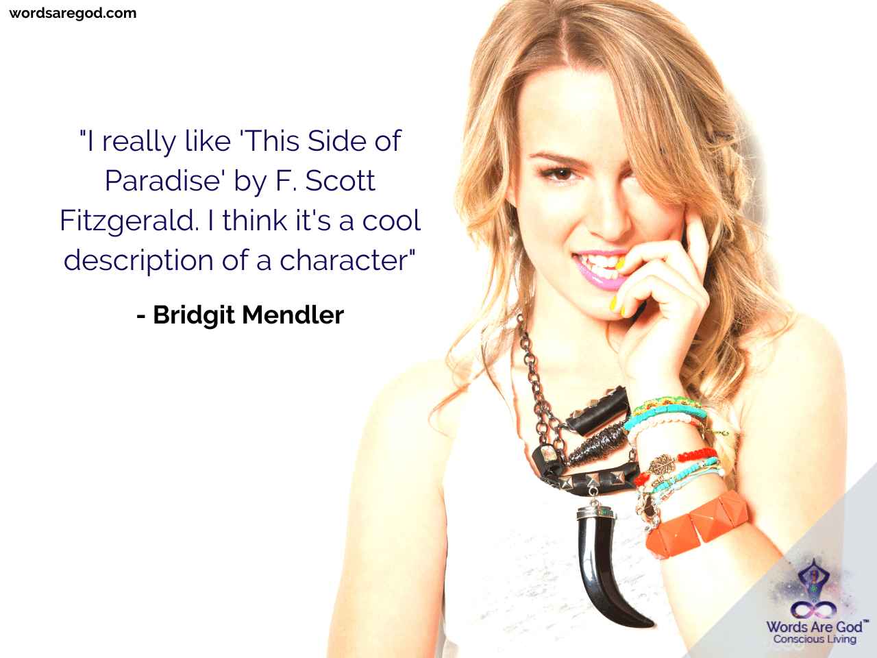 Bridgit Mendler Inspirational Quote