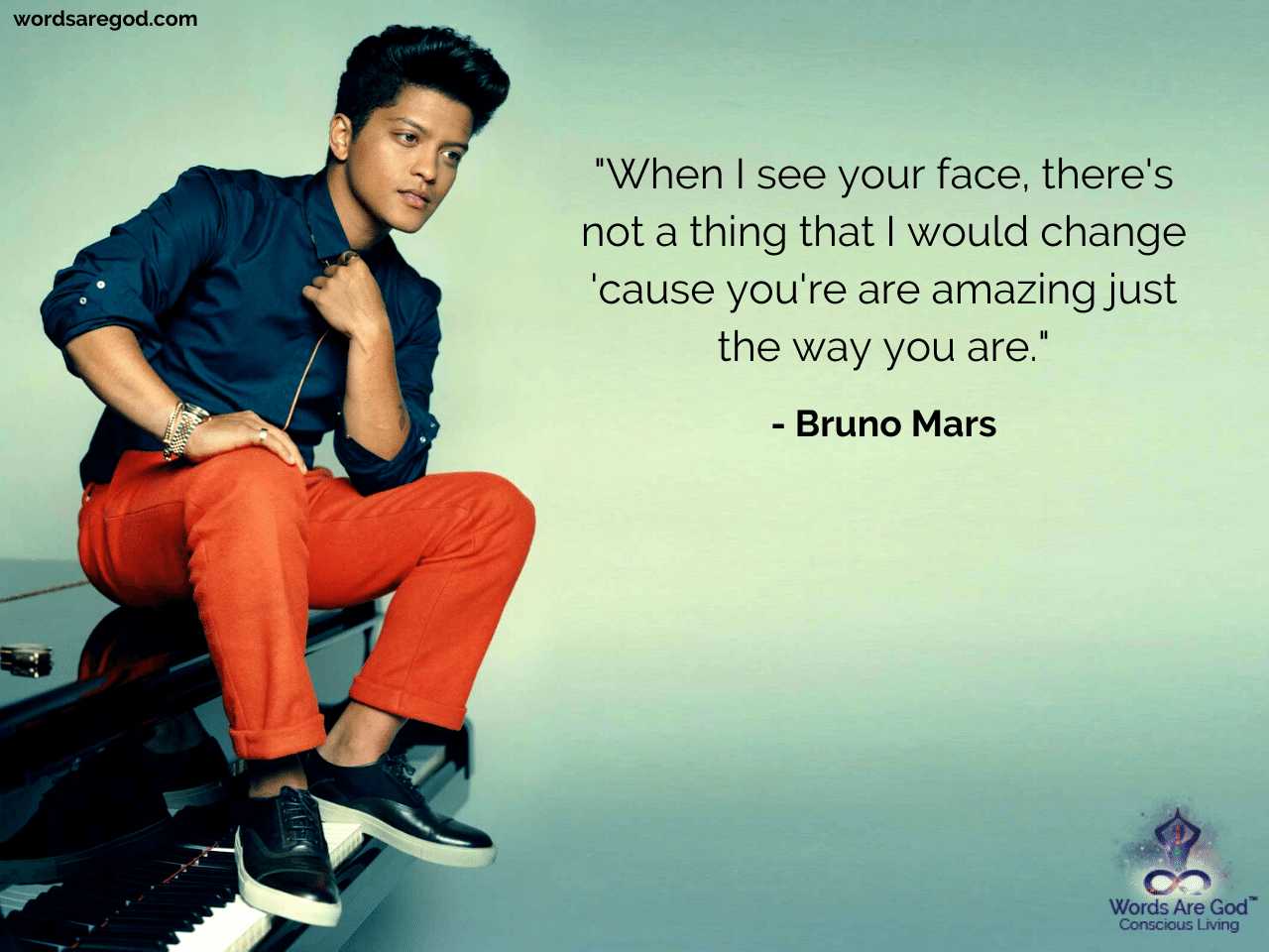 Bruno Mars Motivational Quote