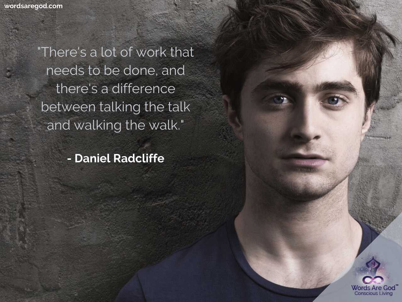 Daniel Radcliffe Motivational Quotes