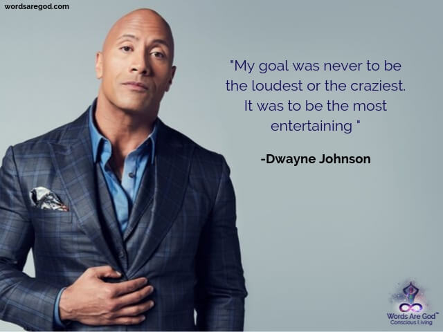 Dwayne Johnson Inspirational Quotes