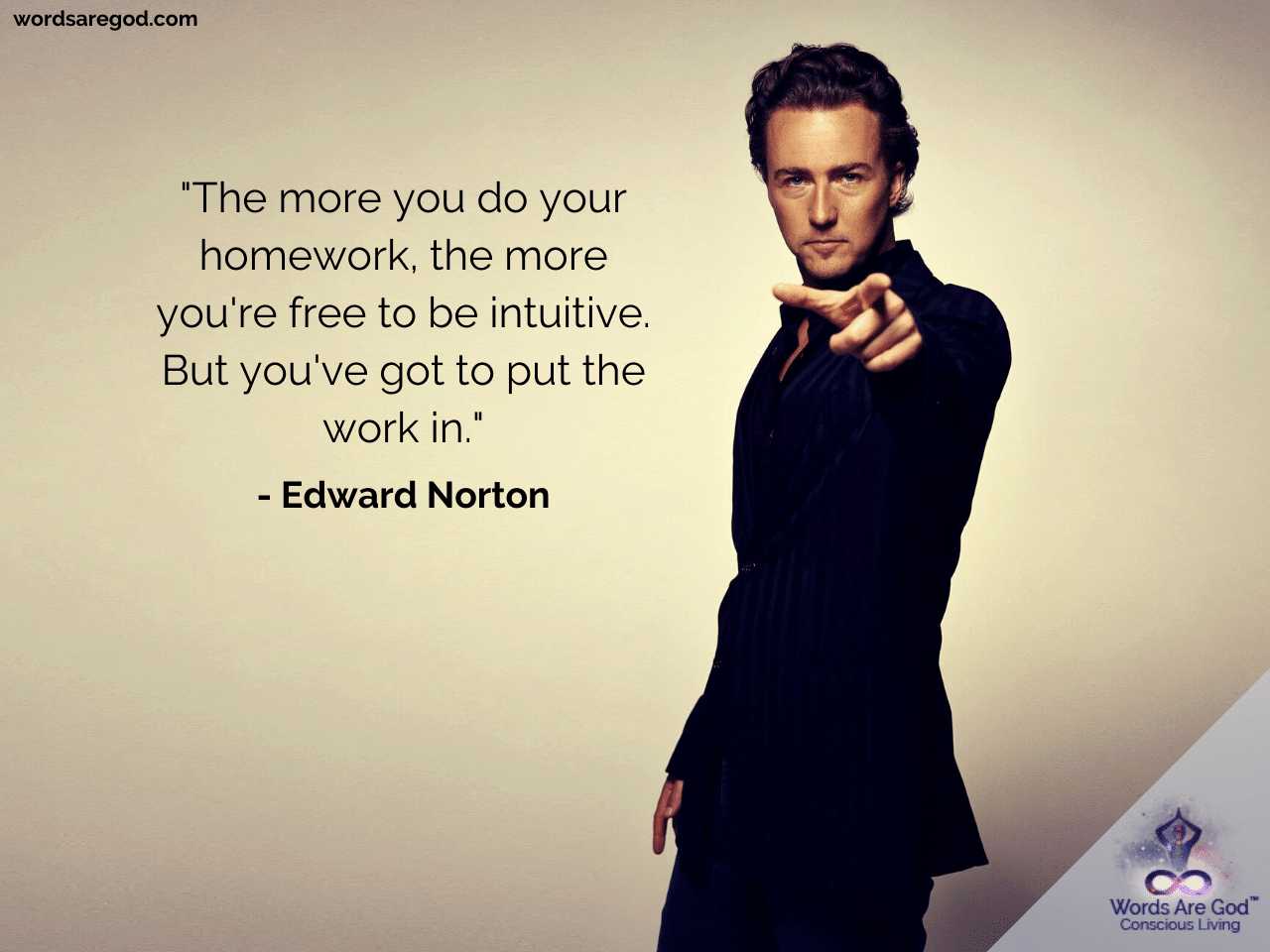 Edward Norton Best Quotes