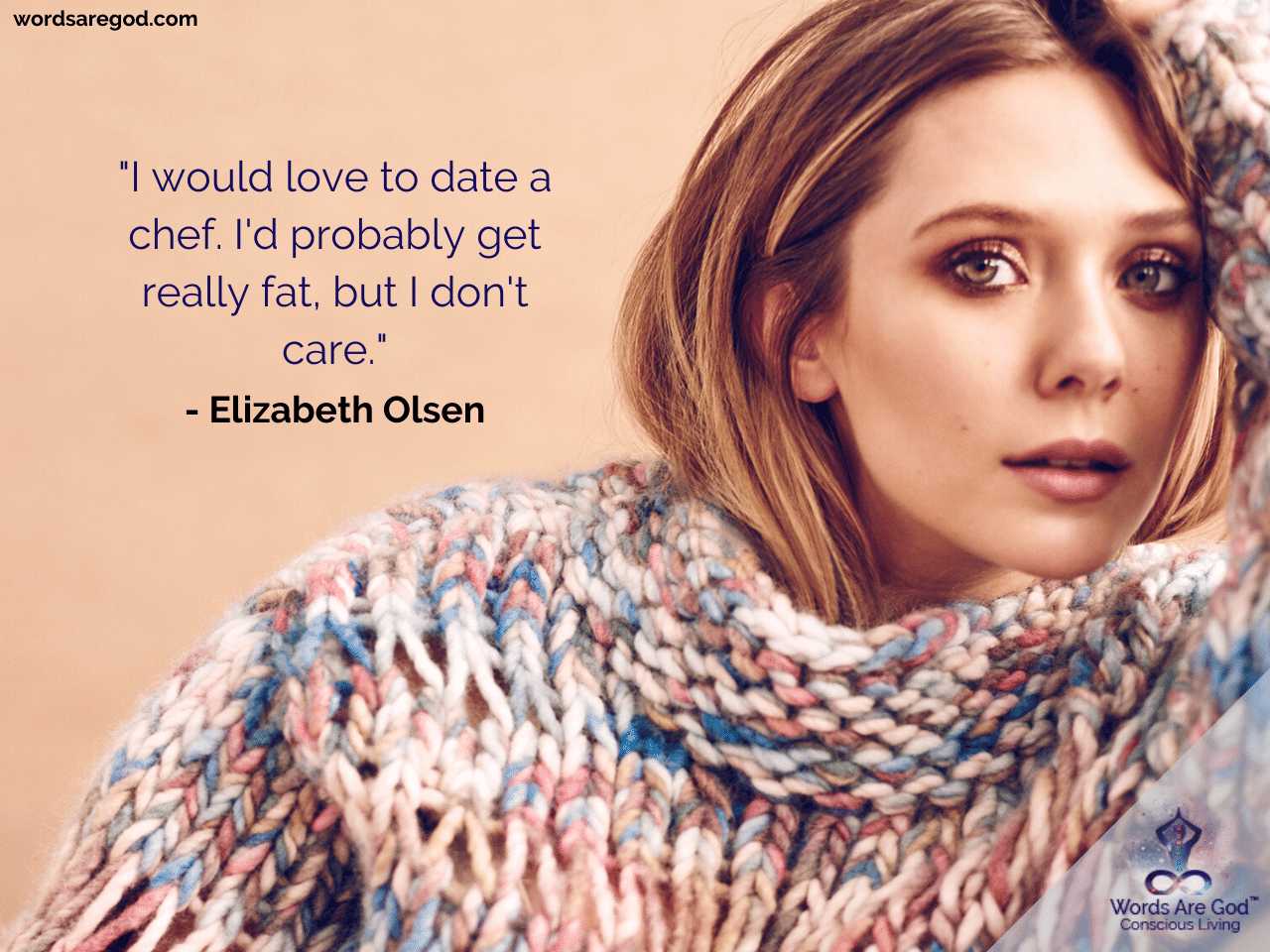 Elizabeth Olsen Motivational Quotes by Elizabeth Olsen