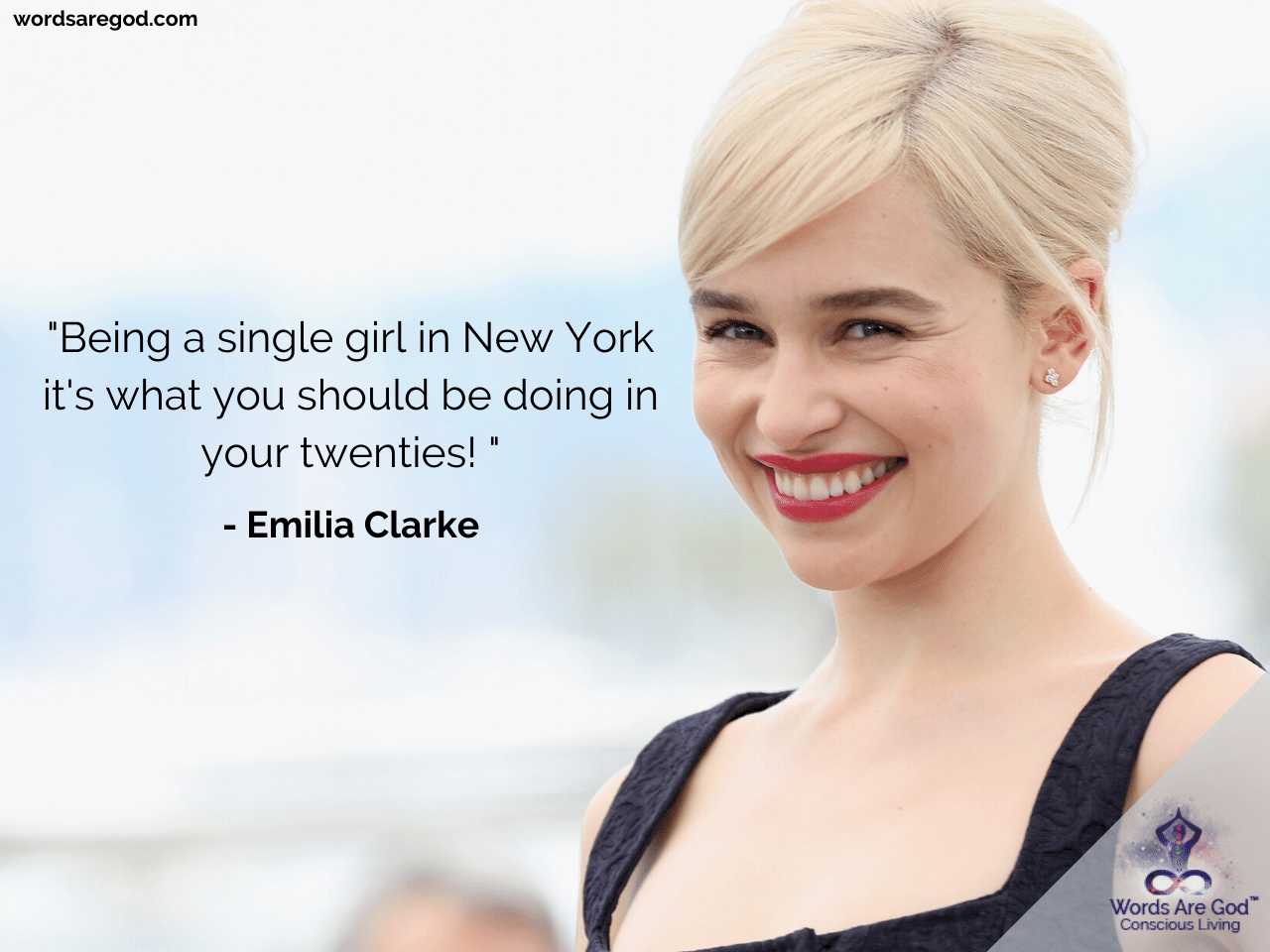 Emilia Clarke Inspirational Quotes