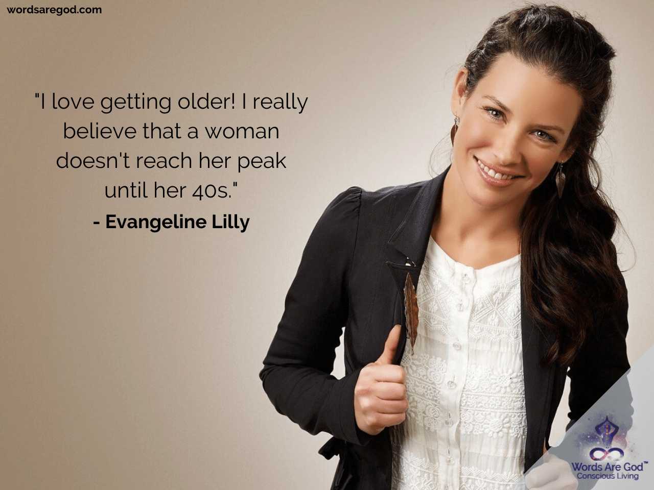 Evangeline Lilly Life Quotes
