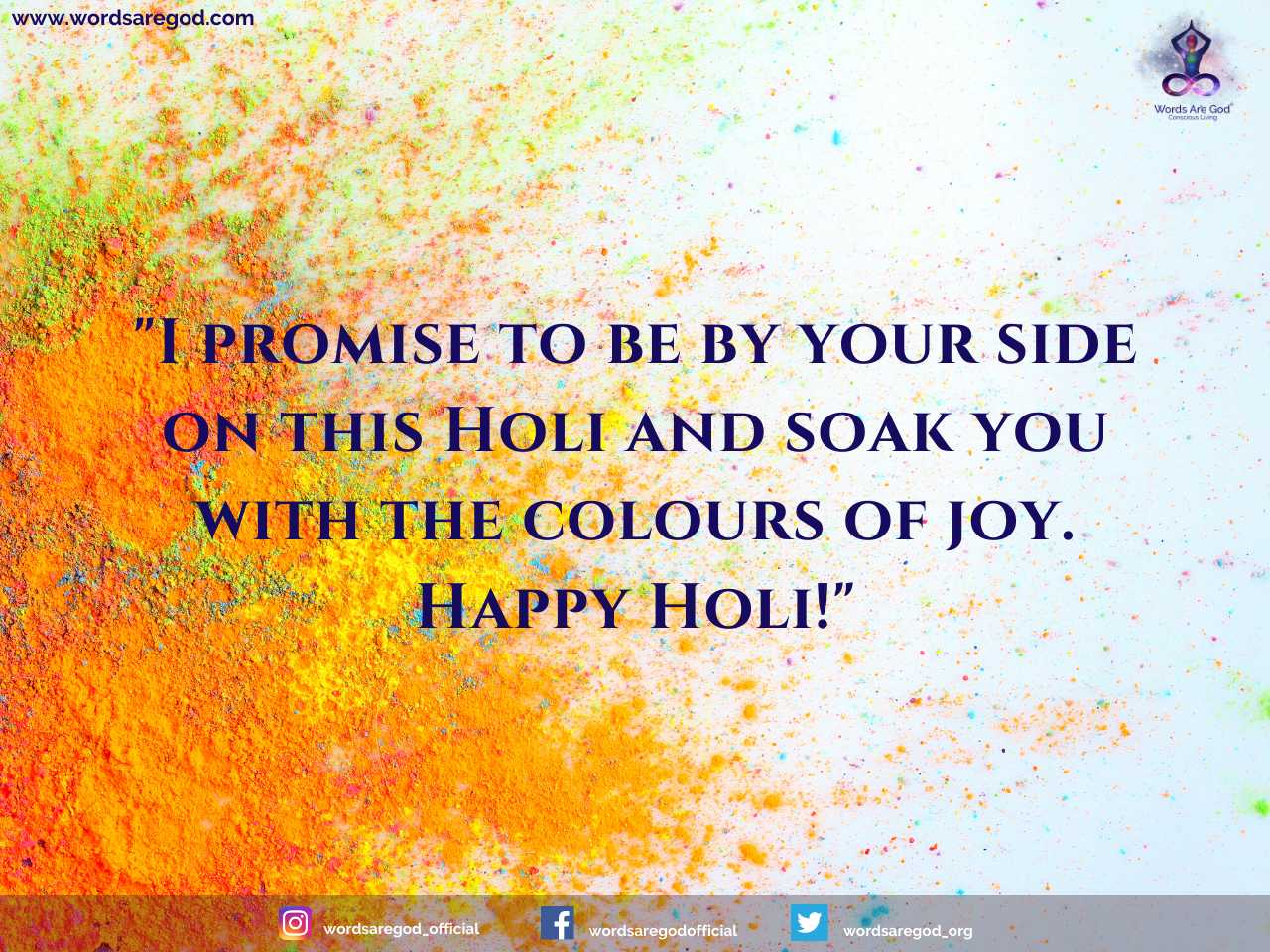 200+ Best Holi Wishes | Happy Holi | Words Are God