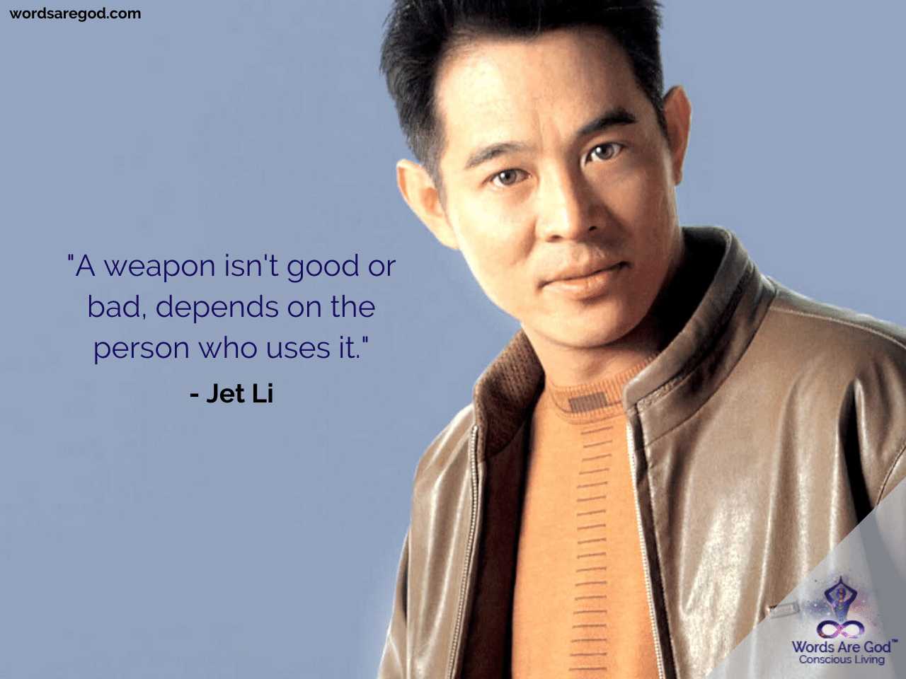 Jet Li Inspirational Quotes by Jet Li