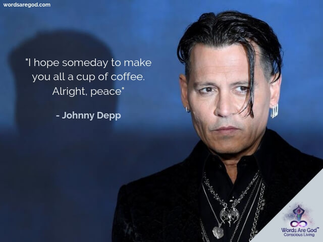 Johnny Depp Motivational Quotes