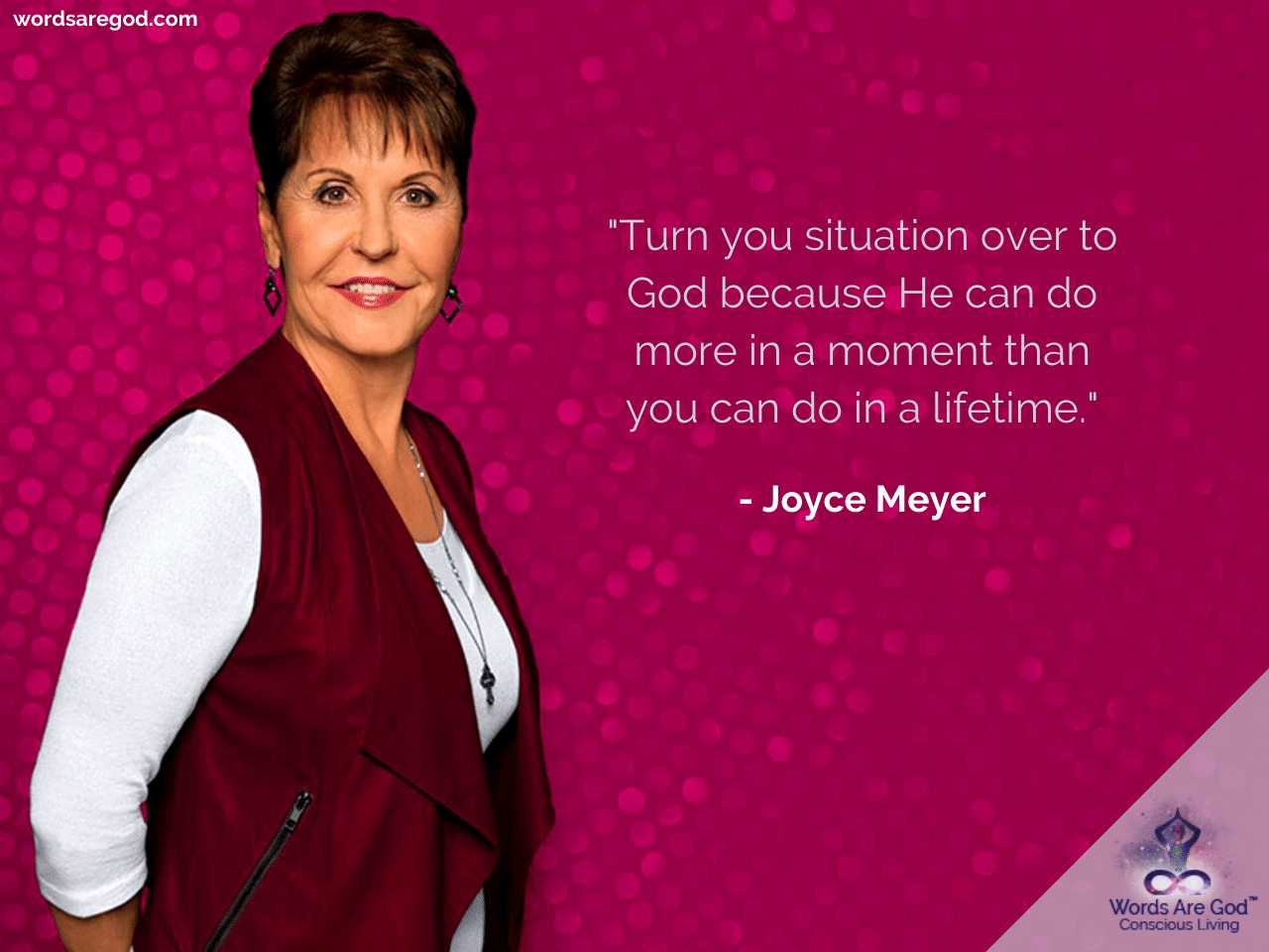 Joyce Meyer Motivational Quote