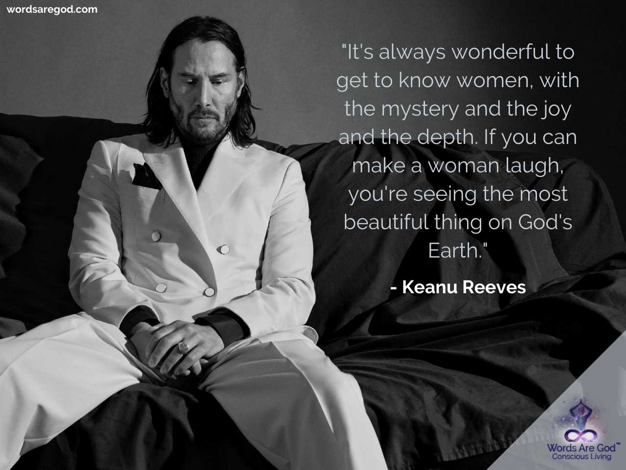 Keanu Reeves Motivational Quote by Keanu Reeves