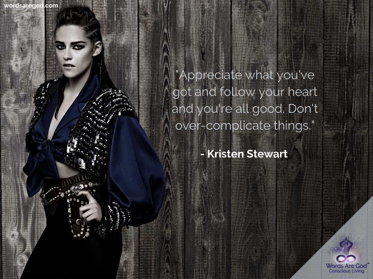 Kristen Stewart Inspirational Quotes by Kristen Stewart
