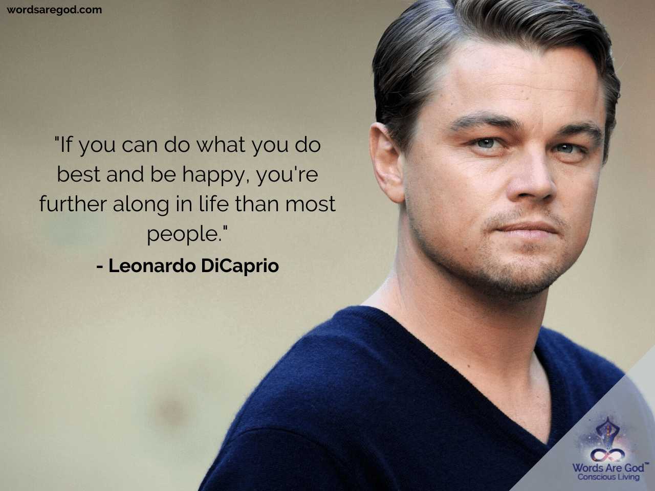 Leonardo DiCaprio Inspirational Quotes