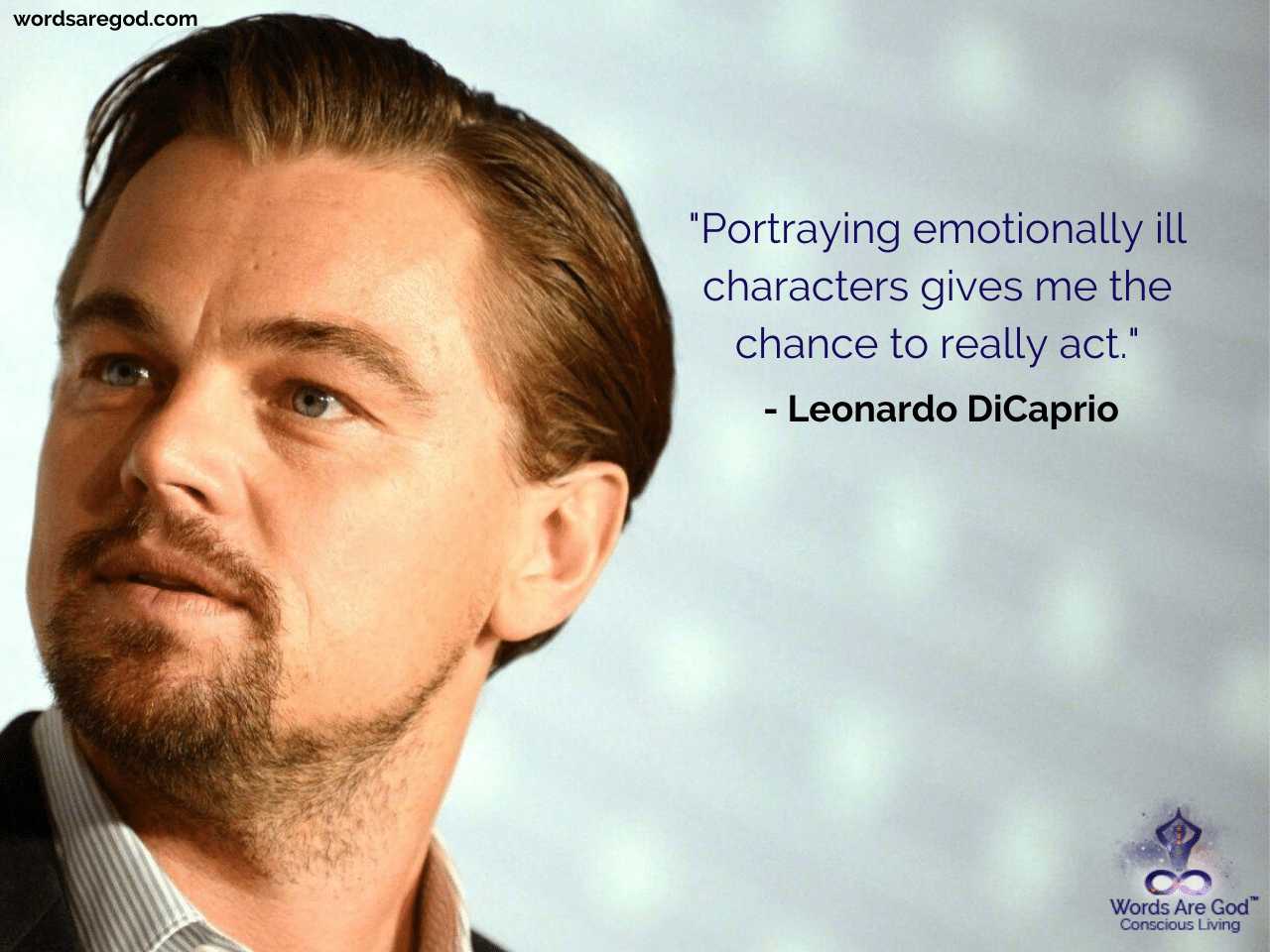 Leonardo DiCaprio Motivational Quotes