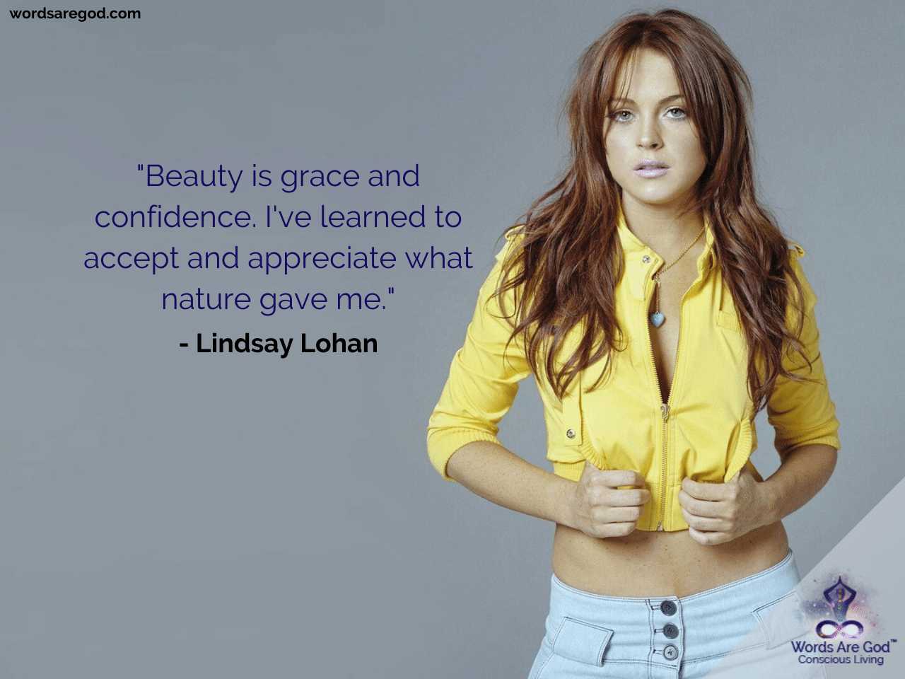 Lindsay Lohan Inspirational Quotes