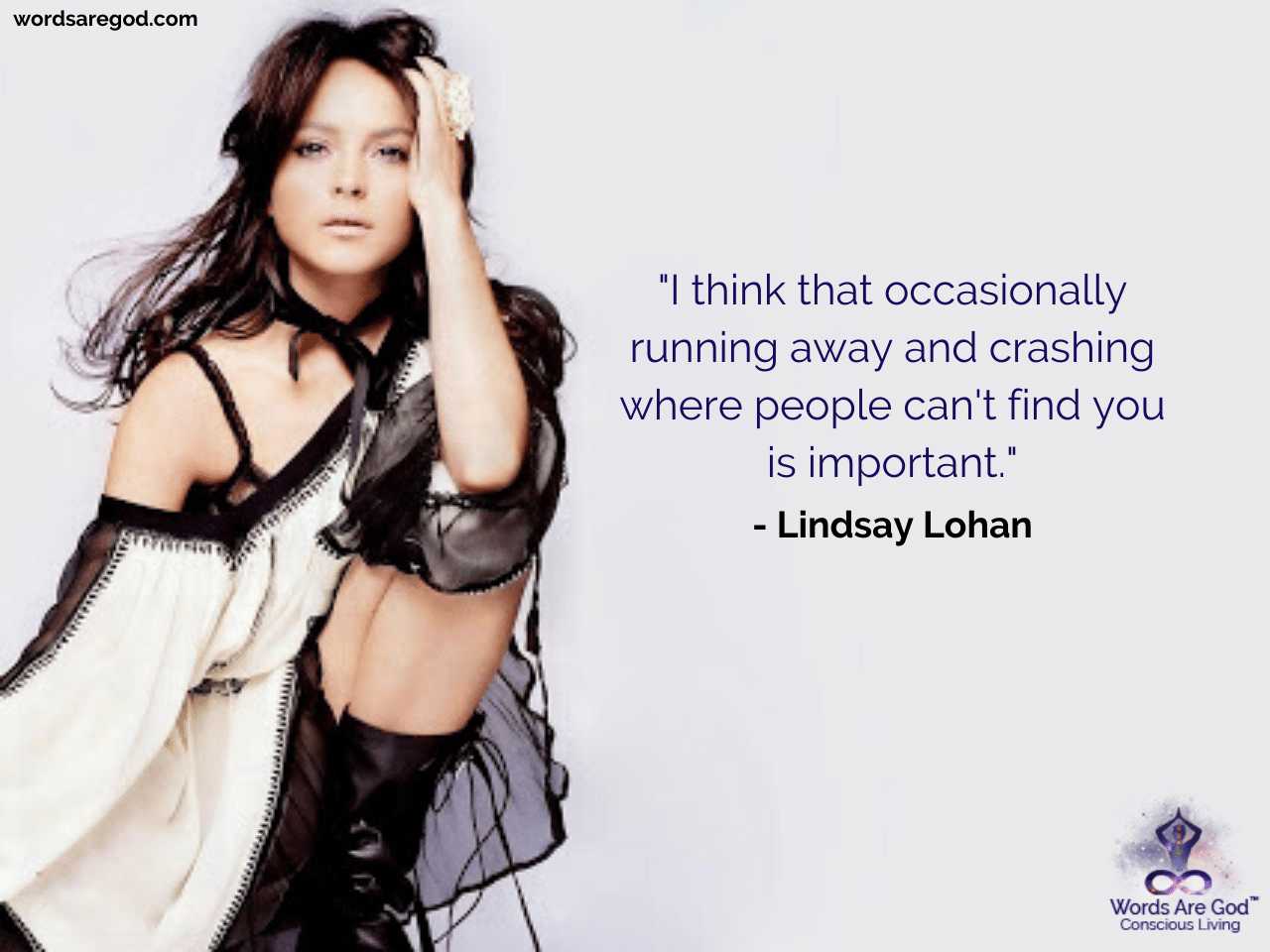 Lindsay Lohan Motivational Quotes