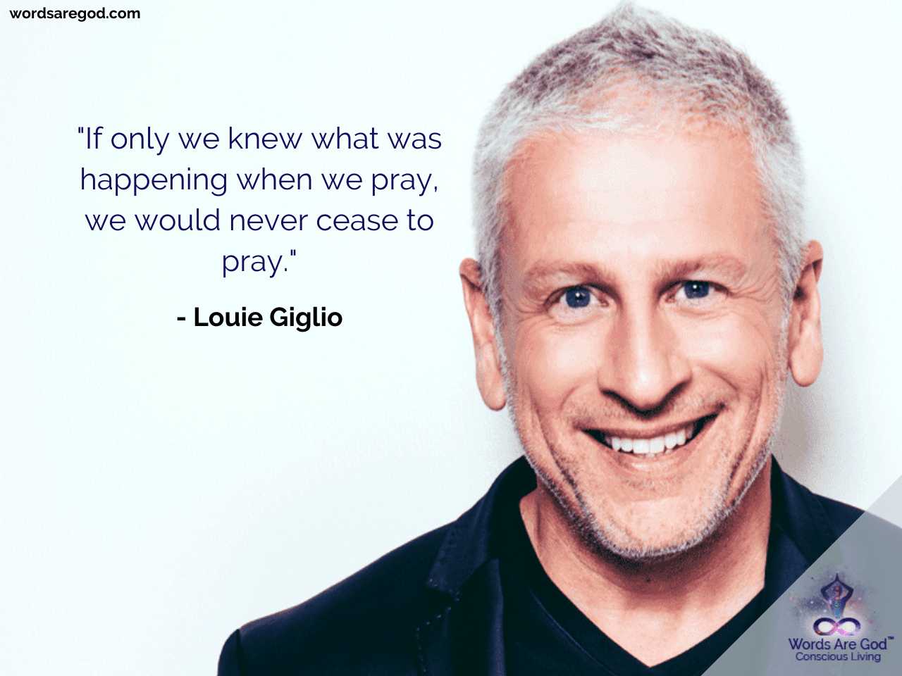 Louie Giglio Inspirational Quote by Louie Giglio