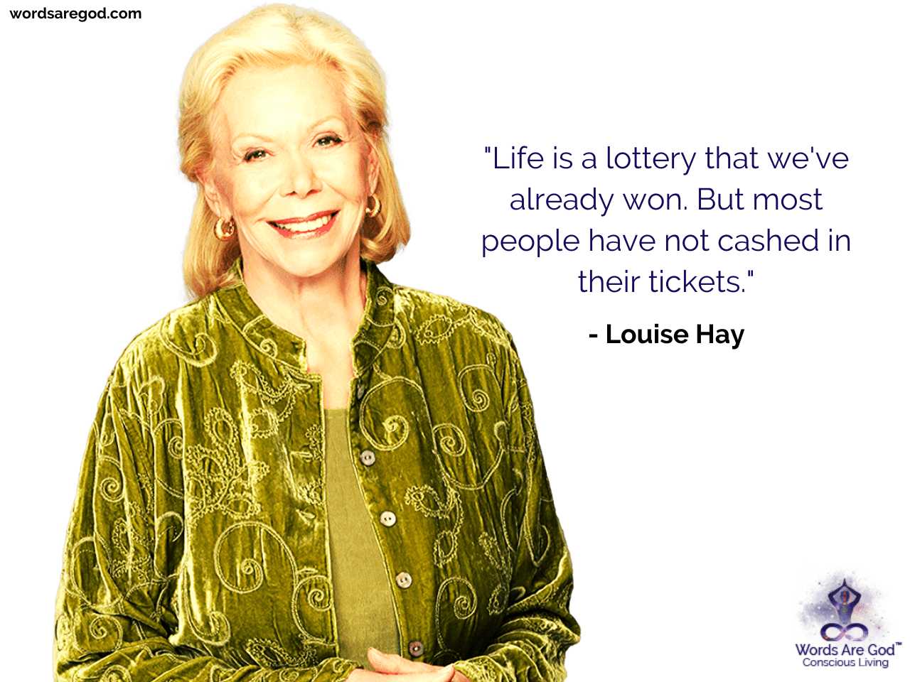 Louise Hay Inspirational Quote by Louise Hay