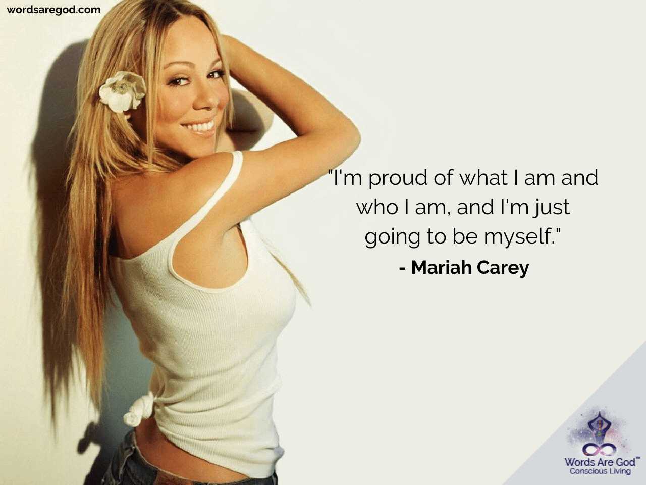 Mariah Carey Inspirational Quotes by Mariah Carey
