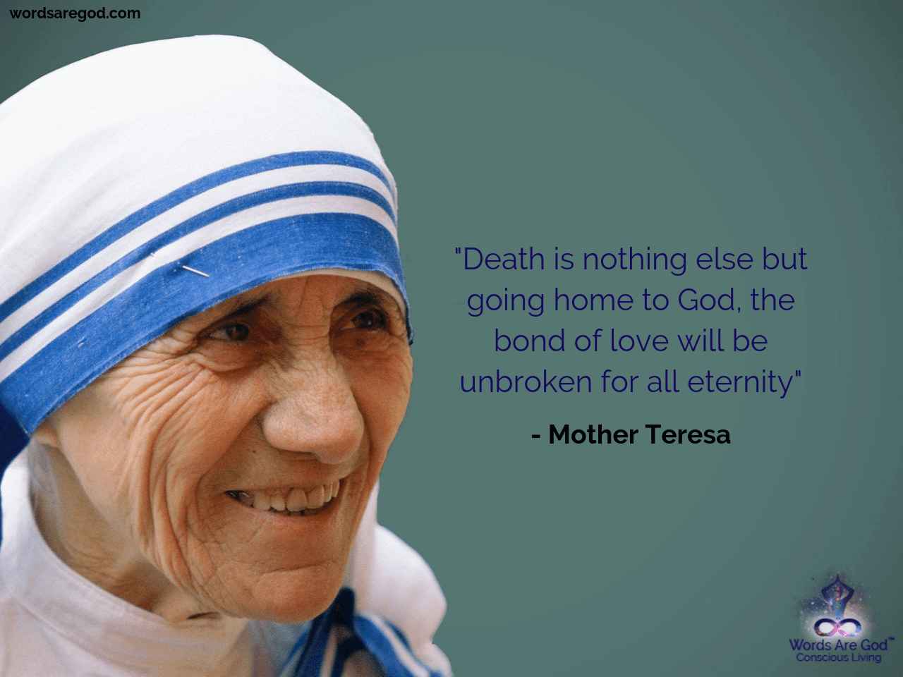 Mother teresa Inspirational Quote