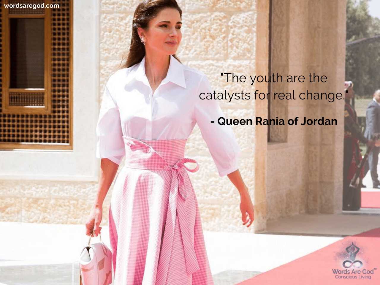 Queen Rania of Jordan Best Quote by Queen Rania of Jordan
