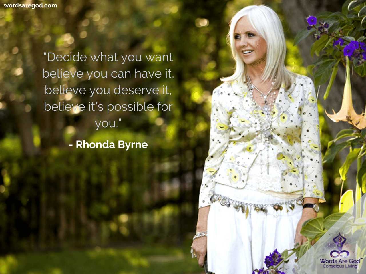 Rhonda Byrne Life Quotes