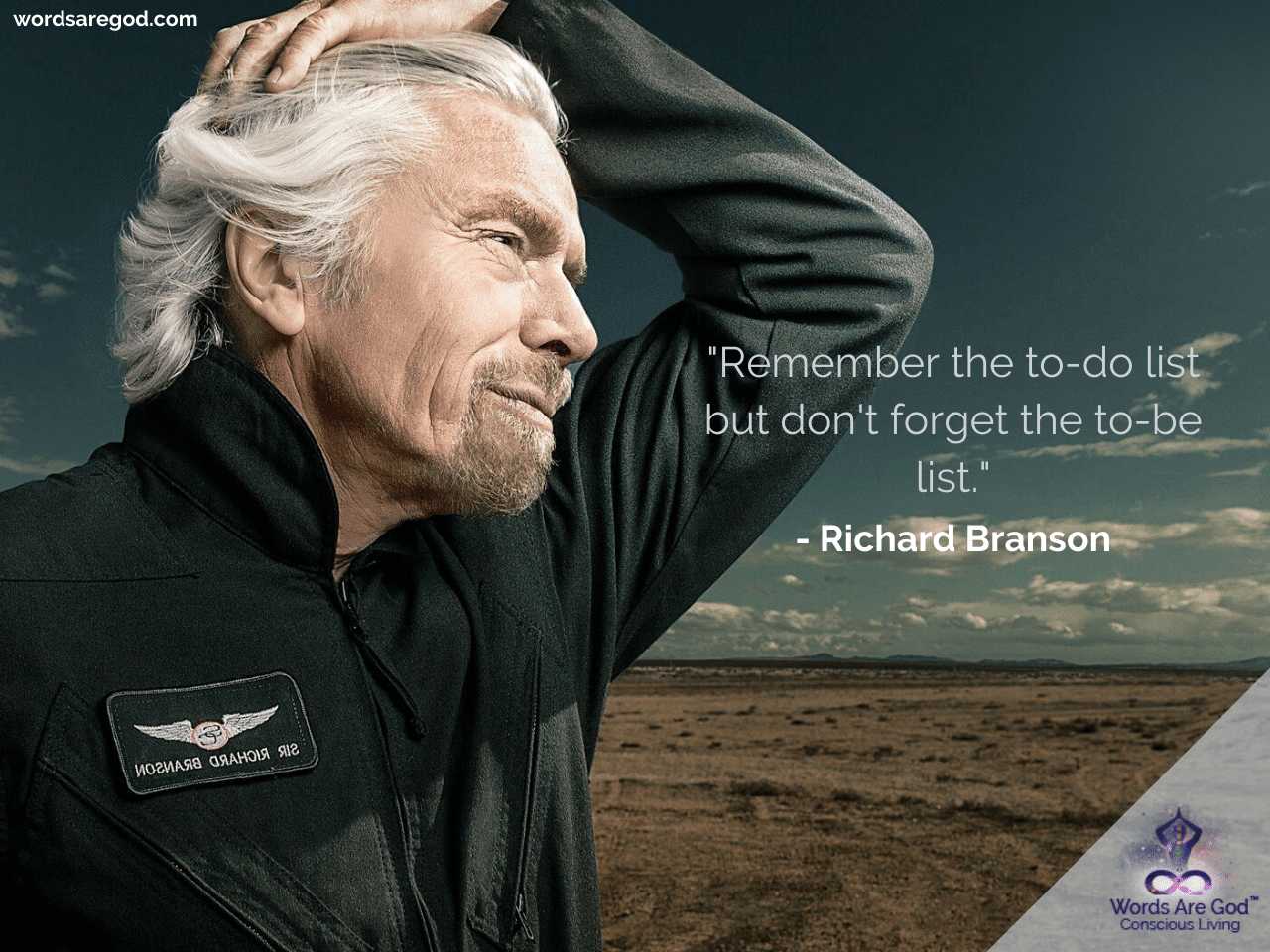 Richard Branson Inspirational Quote by Richard Branson