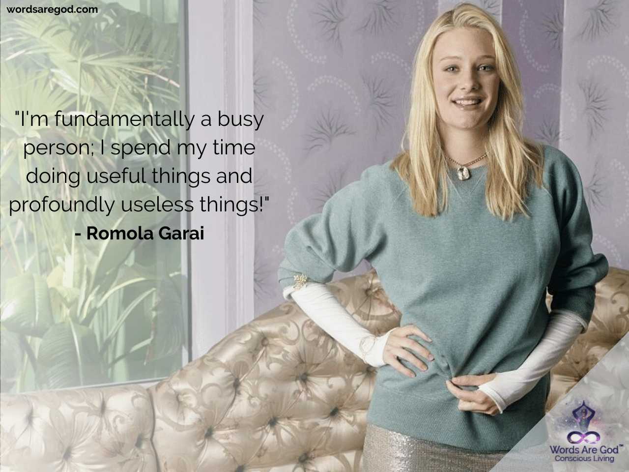 Romola Garai Best Quotes by Romola Garai